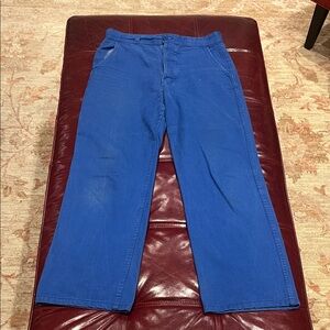 French designer Men's Bold Blue Chinos